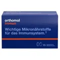 Orthomol Immun - Mikronährstoffe zur Unterstützung des Immunsystems - mit Vitamin C, Vitamin D und Zink - Tabletten/Kapseln, 15 St. Tagesportionen