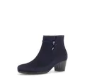 Gabor Damen Klassische Stiefeletten, Frauen Stiefeletten,einlege-Sohle,geschlossen,Holly-Jolly,Navy,Nappa-Leder,Off-White,Atlantik,40 EU / 6.5 UK