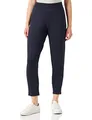 Nur Die 7/8 City-Jogger Relax & Go sportliche Bequeme Freizeithose Stretch elastischer Bund verkürzte Länge Damen, Nachtblau, S