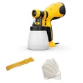 WAGNER Farbsprühsystem Wood&Metal Sprayer W 100 für Lacke, Lasuren im Innen- und Außenbereich, 5 m²-12 min, Behälter 800 ml, 280 W