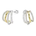 SWAROVSKI HYPERBOLA Creolen bicolor mit Zirkonia 5689718