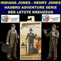 INDIANA JONES HASBRO ADVENTURE SERIE ACTION FIGUR HENRY JONES SR. KREUZZUG F6072