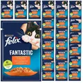 Felix Fantastic Katzenfutter Huhn mit Tomaten in Gelee Beutel 26x85g