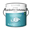Jaegerlacke Fassadenfarbe Anti-Graffiti Schutzlack 471 farblose temporäre Beschichtung, Opferschicht für Graffiti