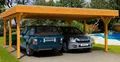 Skanholz Doppelcarport Spessart, BxT: 611x604 cm, 220 cm Einfahrtshöhe