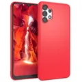 Für Samsung Galaxy A32 5G Schutzhülle TPU Backcover Tasche Slim Etui Matt Rot