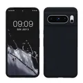 kwmobile Handyhülle für Google Pixel 8 Pro Hülle, für Pixel 8 Pro Case - Hülle Silikon - kabelloses Laden - Heidelbeerblau