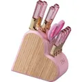 Paris Hilton Messerblock-Set, rosa, 10-teilig 58534