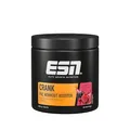 ESN Crank, Fresh Berry Juice, 380 g, Pre Workout Booster mit Koffein, vegan - made in Germany