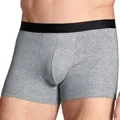Calida 3P Natural Benefit Boxer Schwarz/Grau Baumwolle Large Herren