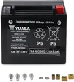 Yuasa Batterie SLA AGM YTX20HL-BS, Schwarz