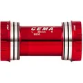 CEMA Innenlager BB30 für SRAM GXP W: 68/73 x ID: 42 mm Keramik - rot, Interlock