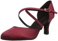 So Danca Damen Bl156 Standard- & Latintanzschuhe, Rot (Burgundy Burgundy), 39 EU