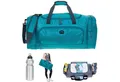 ELEPHANT Sporttasche groß Saunatasche Reisetasche Trainer XL 69 cm, 55 Liter Gym Tasche Fußballtasche XXL + Trinkflasche