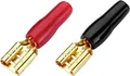 Monacor 0344930 Flachstecker Steckbreite: 6.3mm Rot, Schwarz 20St.