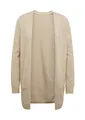 GOLDNER Strickjacke Kurzgröße: Langarm Feinstrick-Cardigan Damen Strickjacke aus reinem Kaschmir ohne Verschluss