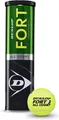 Dunlop 601316 Tennisball Fort All Court TS - für Sand Hartplatz Rasen 4 Bälle