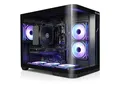 Gaming PC Curve AMD Ryzen 9 5900XT, 32GB DDR4, NVIDIA RTX 5060 8 GB, 2TB SSD, WLAN, Windows 11