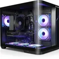 Kiebel Curve Gaming-PC (AMD Ryzen 9 AMD Ryzen 9 5900XT, RTX 5060, 32 GB RAM, 2000 GB SSD, Luftkühlung, ARGB-Beleuchtung, WLAN)