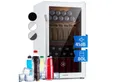 Klarstein Getränkekühlschrank Beersafe XXL, 84.5 cm hoch, 47.4 cm breit, Bierkühlschrank Getränkekühlschrank Flaschenkühlschrank mit Glastür