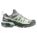 Salomon Damen Halbschuhe für den Sommer in Grau/Seladongrün, Modell 477395 - Grün - 40