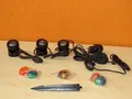 Jebao PL 1LED-3 in Warmweiß 3er Set Unterwasserspot 4,8W mit Sonnensensor