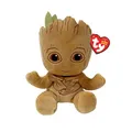 Ty Marvel-Figur Soft "Groot" Comic - Beanie Babies  15cm
