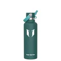 Super Sparrow Trinkflasche Edelstahl - Ultraleicht Thermobecher - 750ml - Standardmund Stroh-Deckel - BPA-Frei Thermoskanne, Thermosflasche für Sport, Travel, Schule, Outdoor