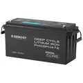 Renogy 12v 200ah Core Bluetooth Lithium Batterie – Intelligente Lifepo4-batterie Mit Bluetooth-funktion & Bms Für App-überwachung (wohnmobil, Boot)
