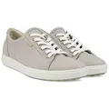 Ecco Soft 7 (Nubukleder) grau/rosa Damen Sneaker grau 41 EU