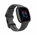 fitbit Luxusuhr Smartwatch Sense 2 Shadow Grey Graphite (FB521BKGB)