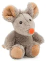 Schaffer Knuddel mich! Schaffer 3547 Plüsch Magnet Kuscheltier Maus Eddi, grau, 11 cm