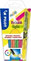 PILOT FriXion Light, Satz mit 6 Farben