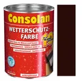 Consolan Wetterschutzfarbe 750 ml Wetterschutz Farbe Holzschutz