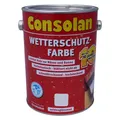 CONSOLAN WETTERSCHUTZ-FARBE - 0.75 LTR Deckfarbe Wetterschutzfarbe Holzfarbe