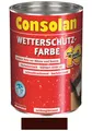 Consolan Wetterschutz-Farbe Dunkelbraun 750 ml NEUWARE Art. Nr. 5087486