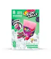 Sun Lolly Wassereis Wassermelone & Brombeere 8 Stk | Limited Edition | Mit Fruchtsaft | Zum Selbsteinfrieren | Ohne künstliche Aromen | Frei von Süßungsmittel | Laktosefrei | Glutenfrei | 8 x 60ml