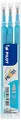 Pilot Pen 2261010F - Ersatzminen Tintenroller Frixion Ball, Stärke 0,7 mm, Schreibfarbe hellblau, radierbar, 3 Stück