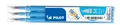 Pilot BLS-FR7-LB-S3 Tintenrollermine BLS-FR7-S3 - 0,4 mm, hellblau, Set à 3 Stüc