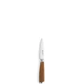 Paul Wirths SURU Gemüsemesser aus Damast- Stahl und Akazienholz Griff, mit 9 cm Klinge, extrem scharf & schnitthaltig, Spickmesser, Kochmesser, Gemüsemesser