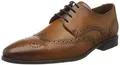 LLOYD Herren Schnürhalbschuhe Morton, Männer Businessschuhe,Derby,lose Einlage,Normalweit,straßenschuhe,Strassenschuhe,Shoes,Brandy,40.5 EU / 7 UK