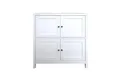 HTI-Living Kommode Kommode Hayet Weiß (Stück, 1 St., 1 Kommode), Sideboard 4 Fächer