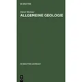 Allgemeine Geologie De Gruyter Lehrbuch