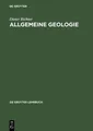 Allgemeine Geologie Dieter Richter