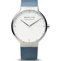 Bering 15540-700 Max René Herrenuhr 40mm 5ATM - Silber
