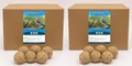 2X 100x 90g Meisenknödel mit Insekten ohne Netz Vogelfutter Wildvogelfutter