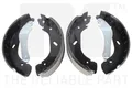NK Bremsbackensatz 2725675 für TOURNEO TRANSIT FORD 280mm Bus F_E_ F_F_ F_G_ 16V
