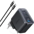 Nano Ladegerät 3-Port 70W USB-C Schnellladegerät für MacBook iPhone Handy