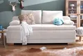 OTTO home Schlafsofa Berlin, B: 202 cm, Liegel. 158x200 cm, Bettfunktion, Bettkasten & 1 Zierkissen, Dauerschlafsofa mit Boxspring
