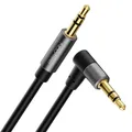 3m 3,5mm Stereo AUX Klinken Kabel 90° Audio Klinke Kabel Stecker PC Auto Handy